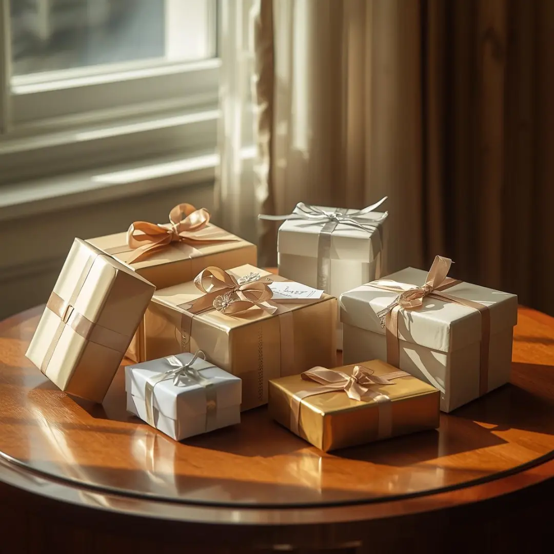 Selección elegante de regalos